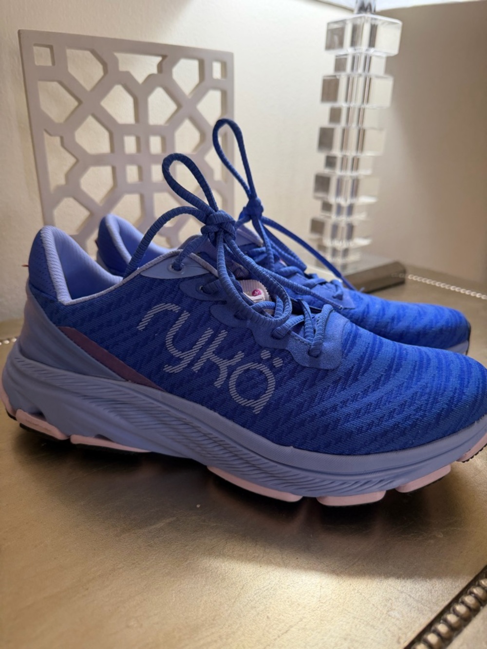 Devotion X Max RS Dazzling Blue Mesh Walking Shoes